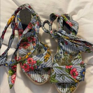 Zara platform wedges